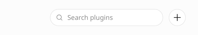 Pulsar el + junto a Search plugins